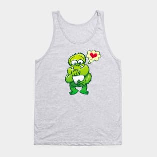 Hopeless ugly monster looking for love online Tank Top